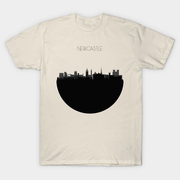 Newcastle Skyline T-Shirt by inspirowl